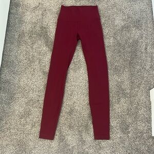 Lululemon Red Legging size 4